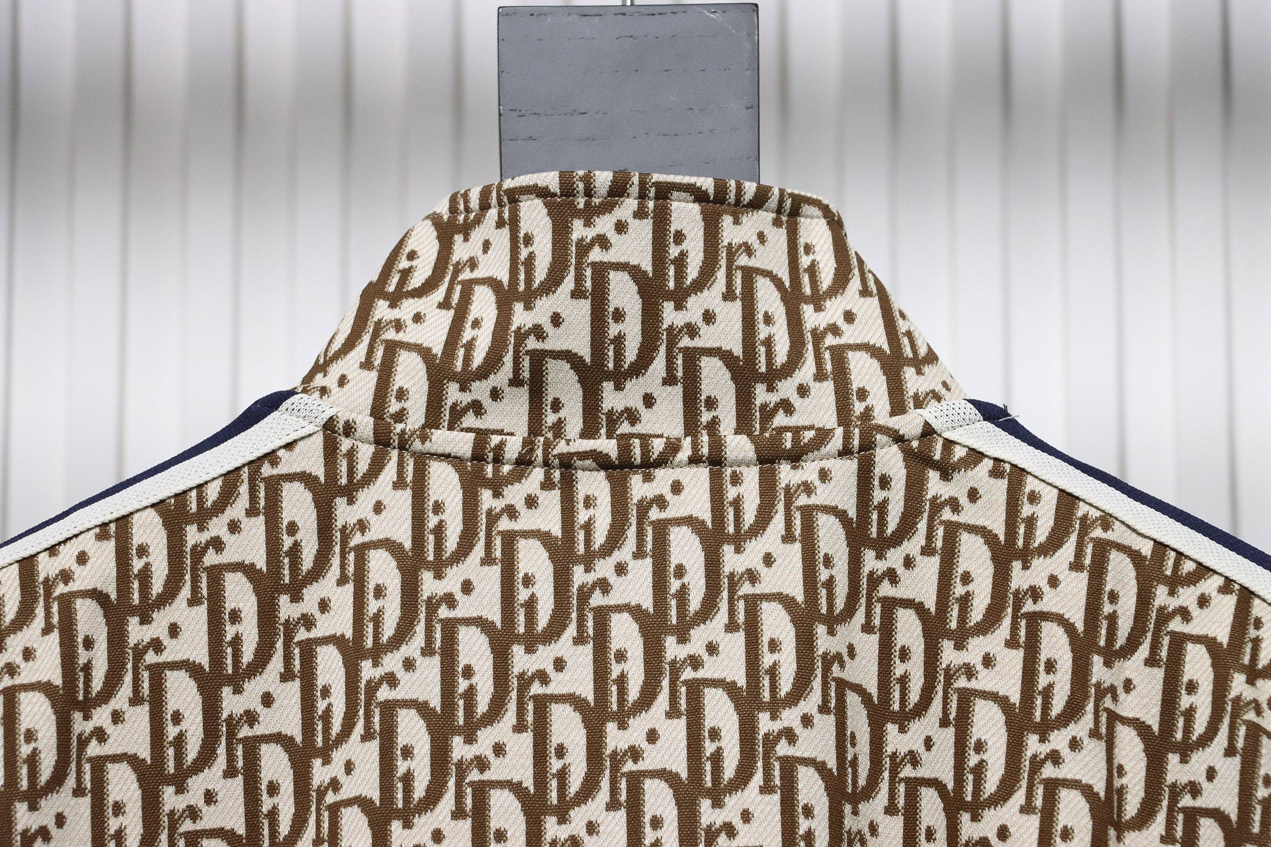 Dior 24Fw Full Print Jacquard Side Ribbon Suit Jacket