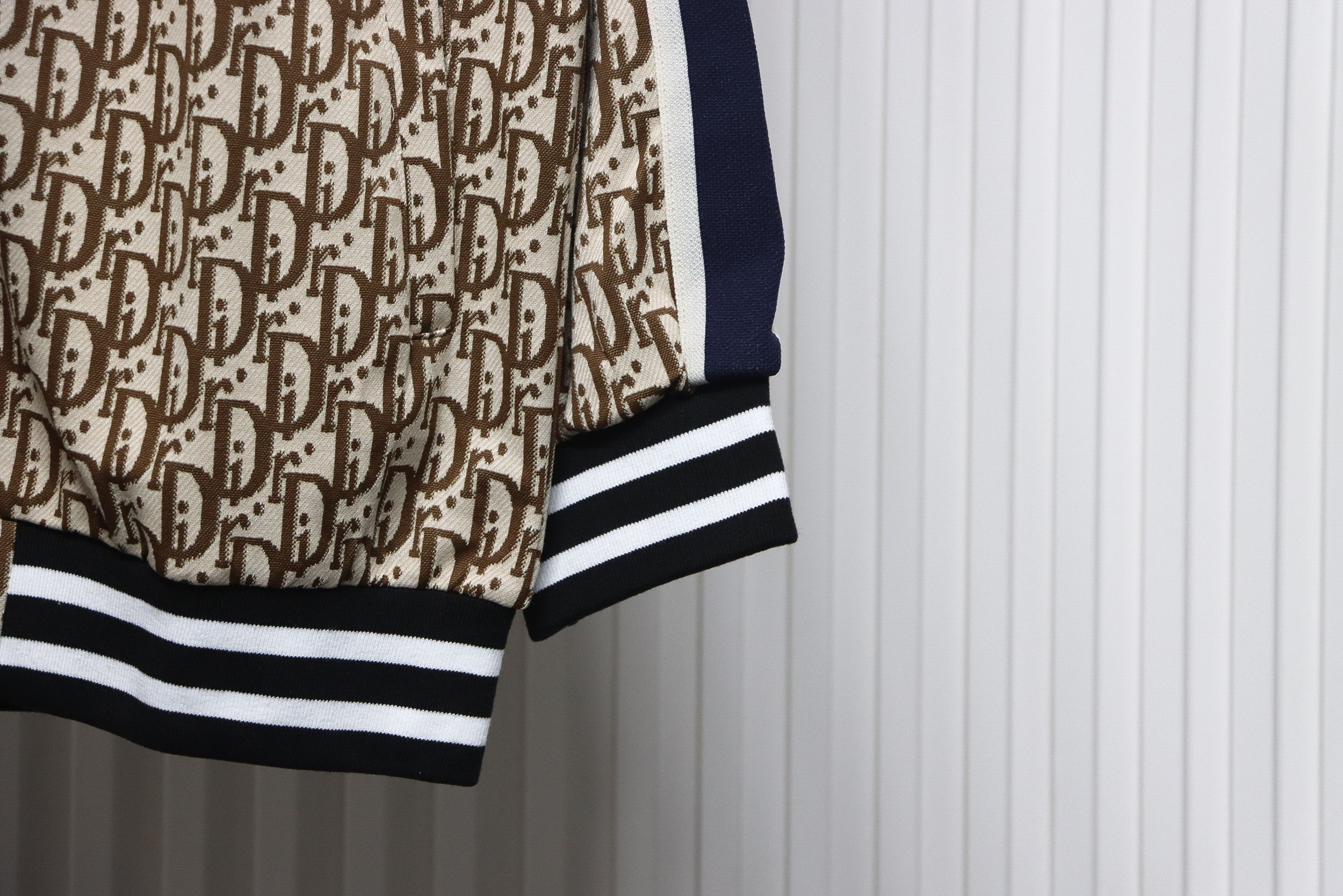 Dior 24Fw Full Print Jacquard Side Ribbon Suit Jacket