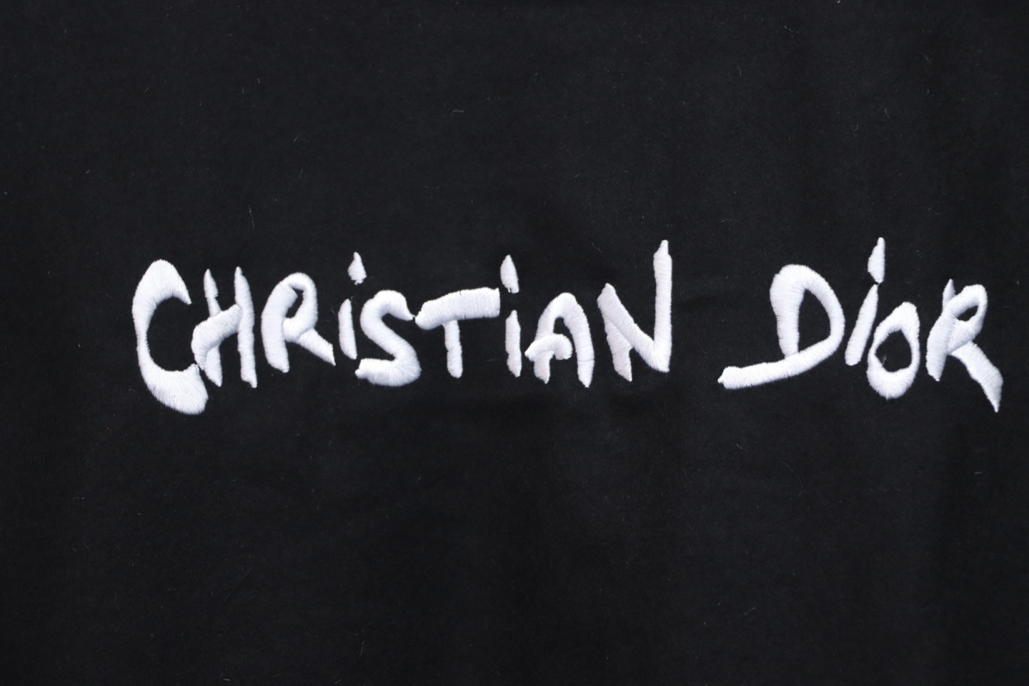 Dior 24Fw Graffiti Signature Baseball Jacket