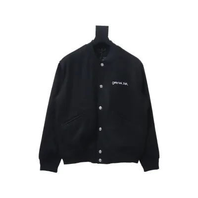 Dior 24Fw Graffiti Signature Baseball Jacket 01