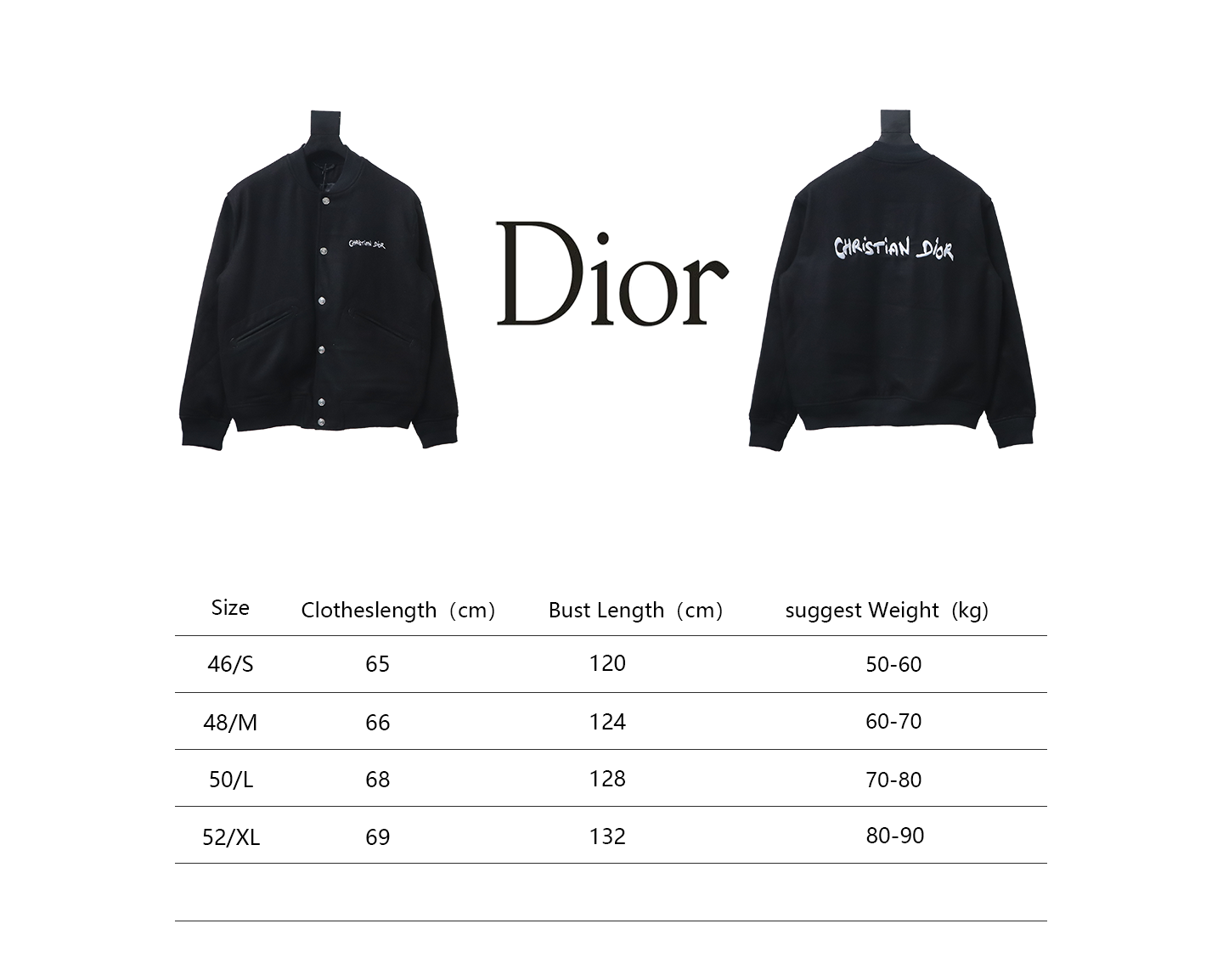 Dior 24Fw Graffiti Signature Baseball Jacket