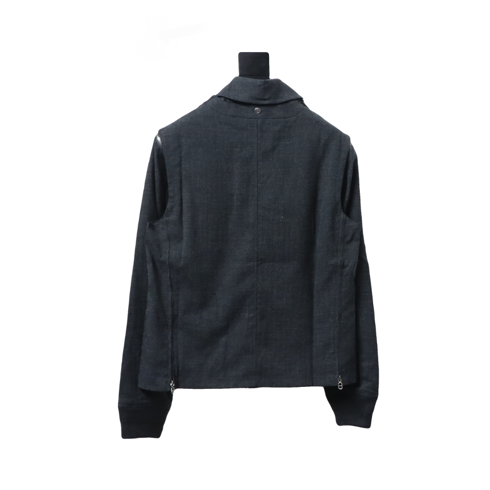 Dior 24FW Zip-Up Wool Jacket
