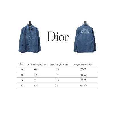 Dior Charm Square Cannage Denim Jacket 02