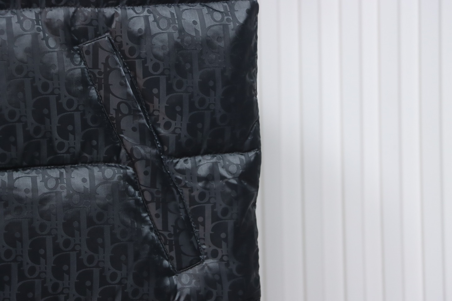 Dior Full Pattern Dark Pattern Down Vest