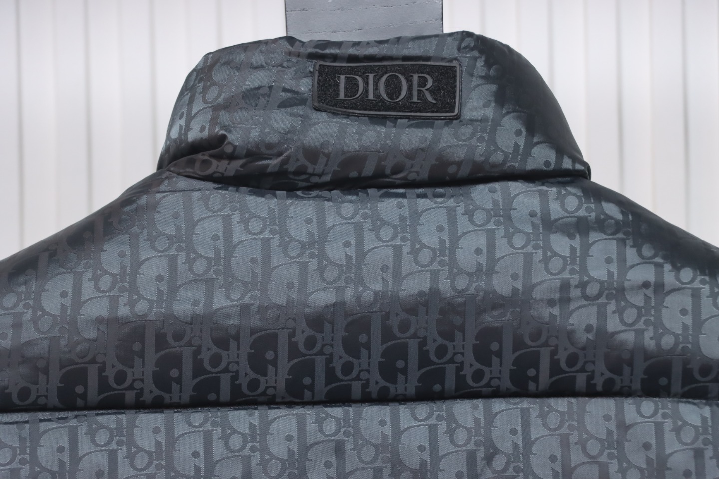 Dior Full Pattern Dark Pattern Down Vest