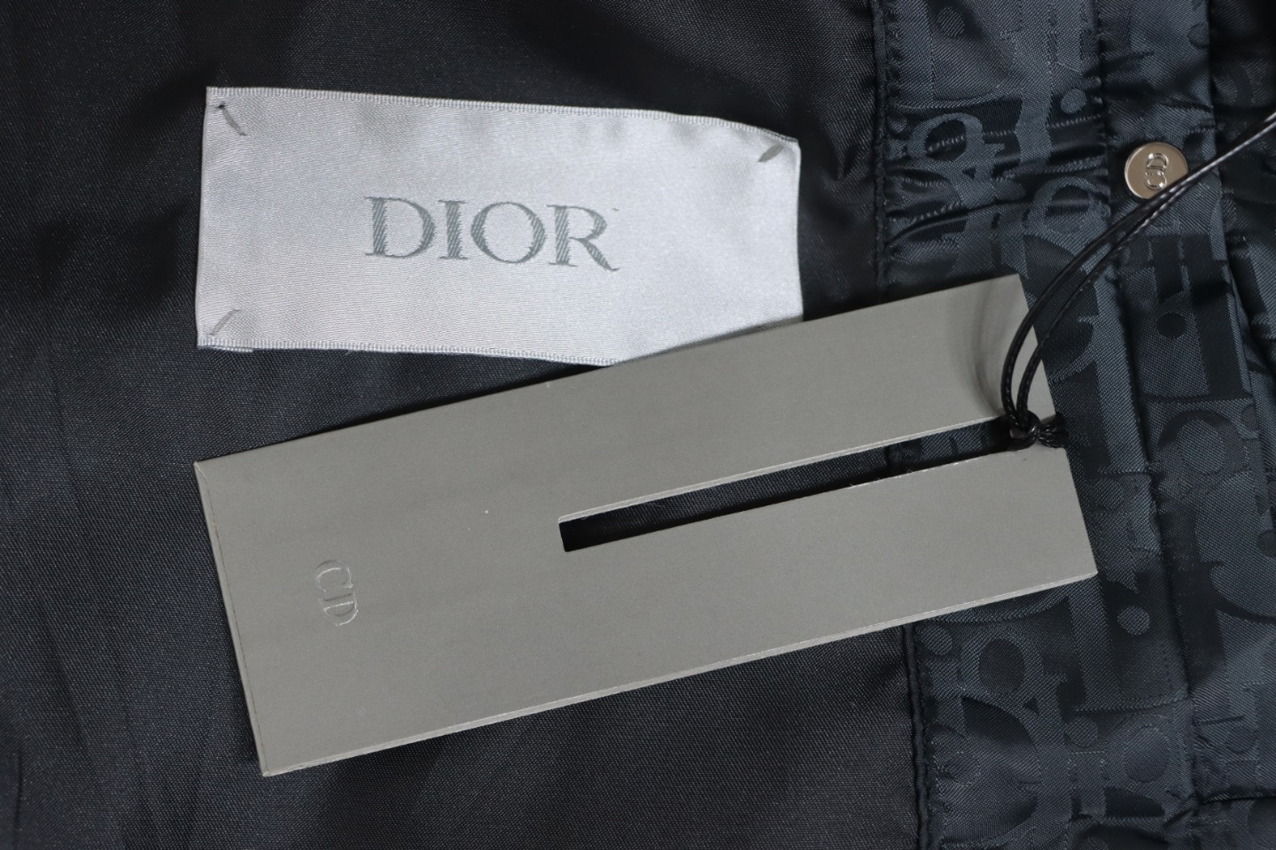 Dior Full Pattern Dark Pattern Down Vest