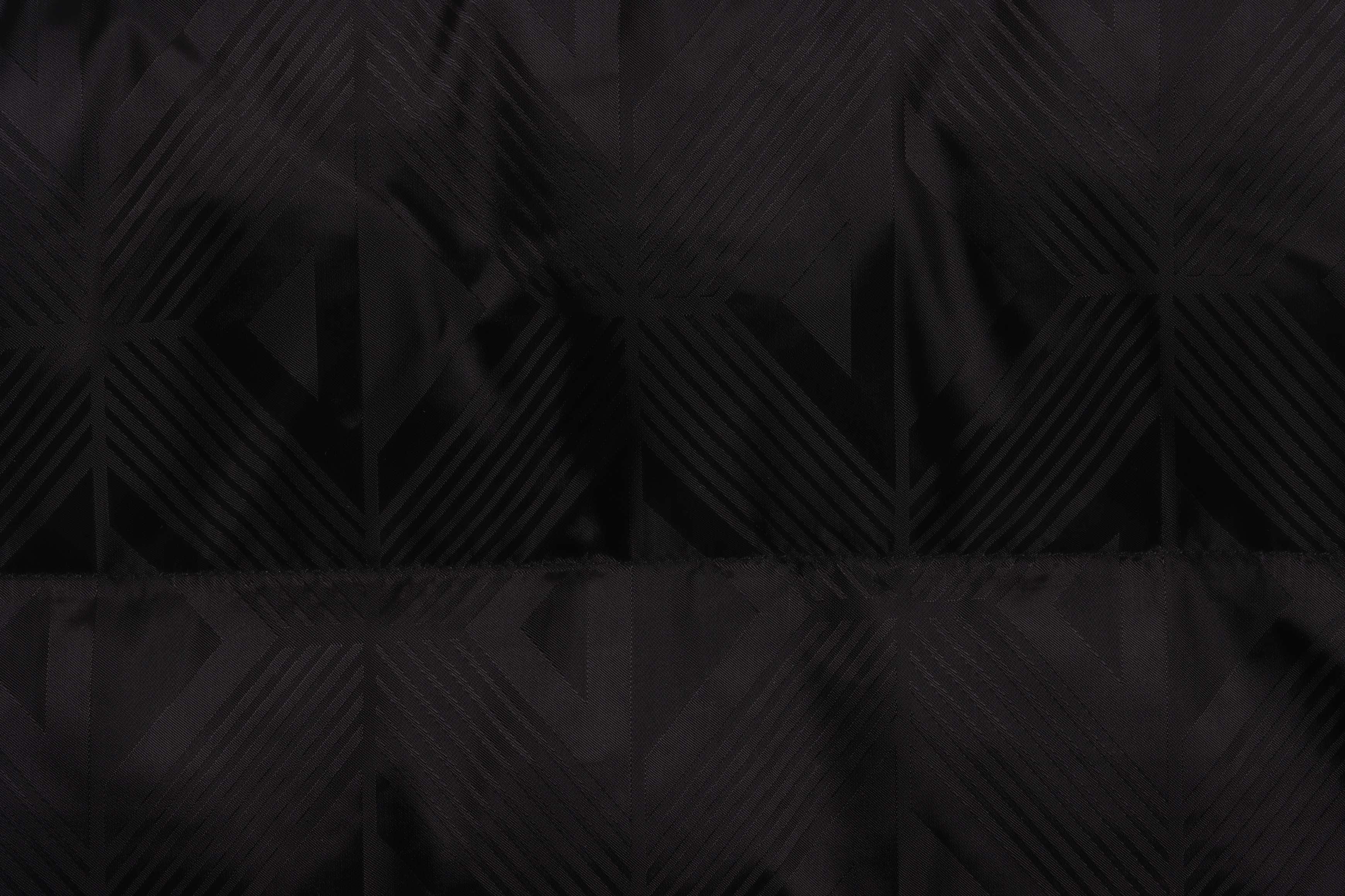 Dior Full-Print Three-Dimensional Geometric Pattern Stand-Up Collar Down Jacket