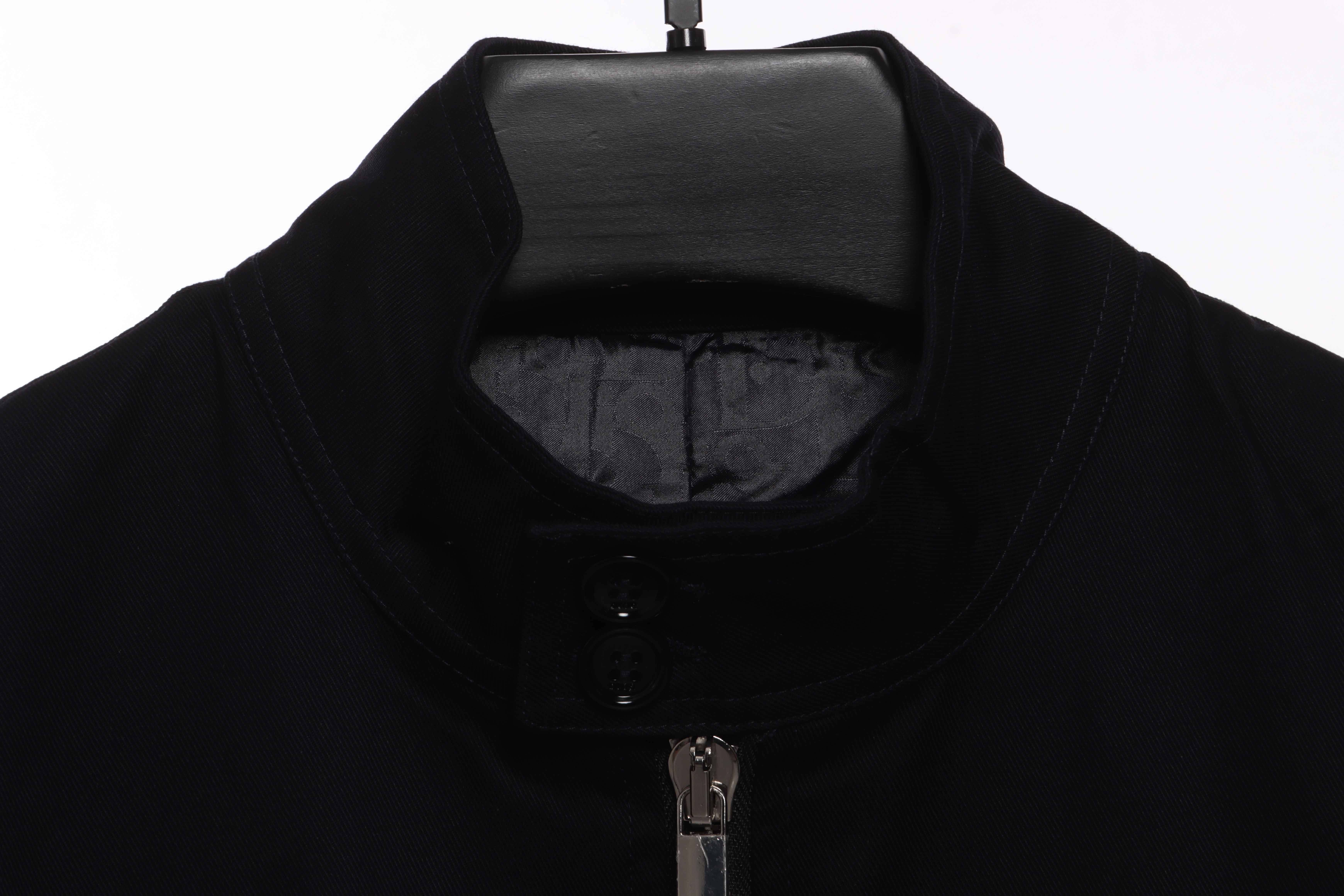 Dior x Jordan Logo Coach Jacket Black