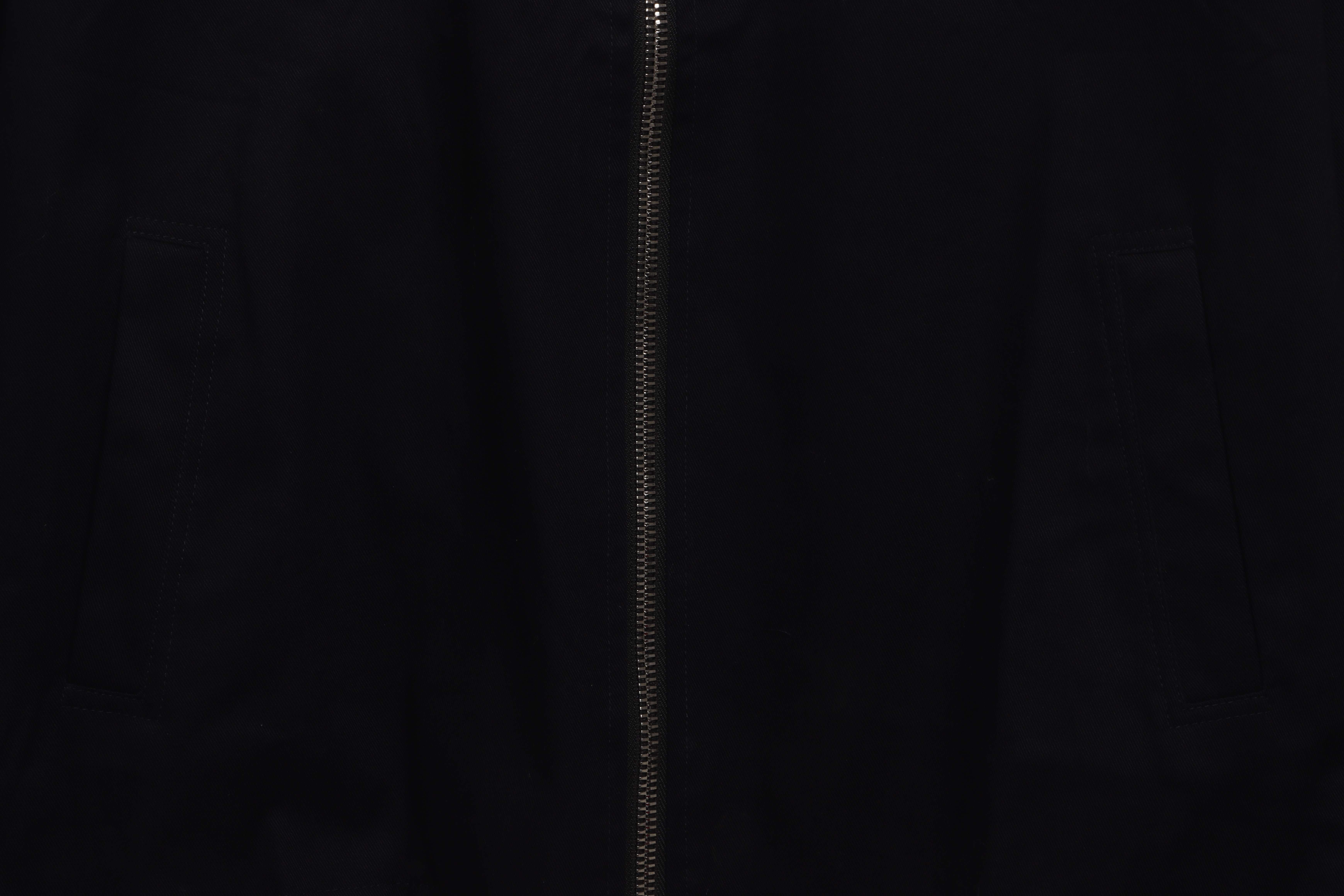 Dior x Jordan Logo Coach Jacket Black