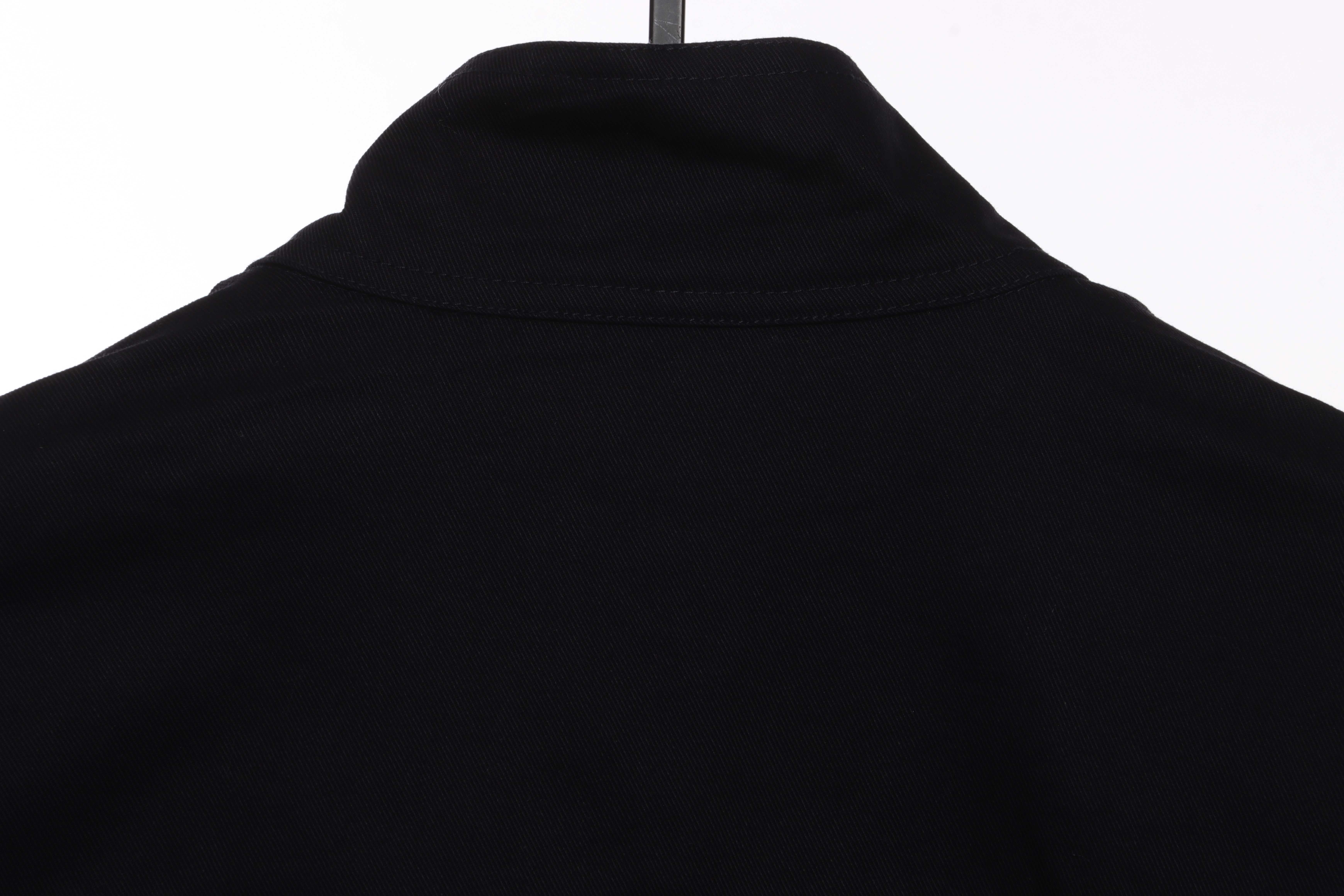 Dior x Jordan Logo Coach Jacket Black