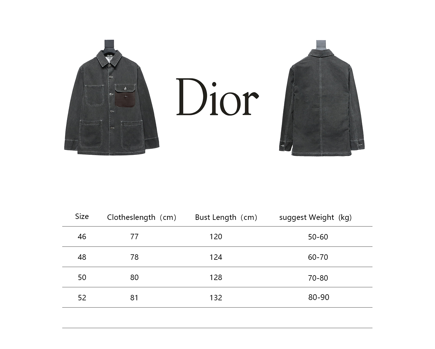 Dior x Stone Island 24Fw Pocket Dior Island Logo Work Shirt Jacket