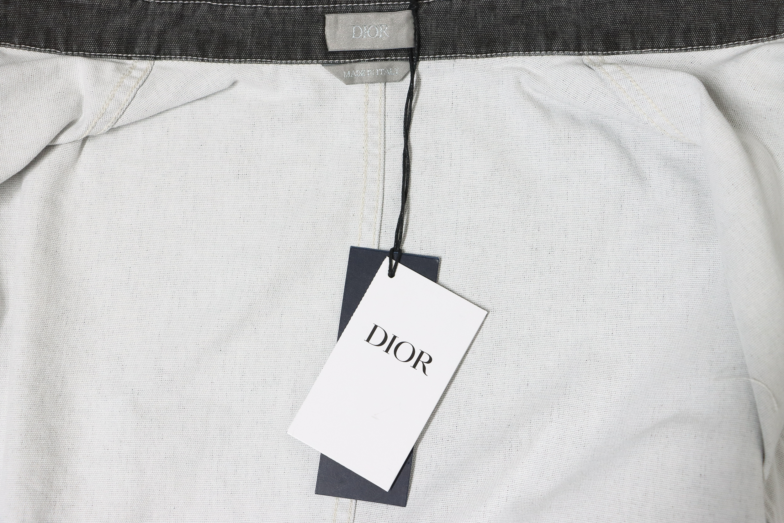 Dior x Stone Island 24Fw Pocket Dior Island Logo Work Shirt Jacket
