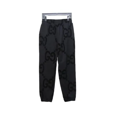 Gucci 24Fw Double G Flocked Print Suit Trousers 02