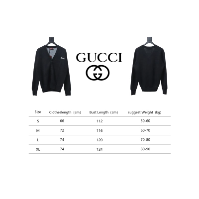 Gucci 24FW Embroidered Logo Knitted Cardigan 02