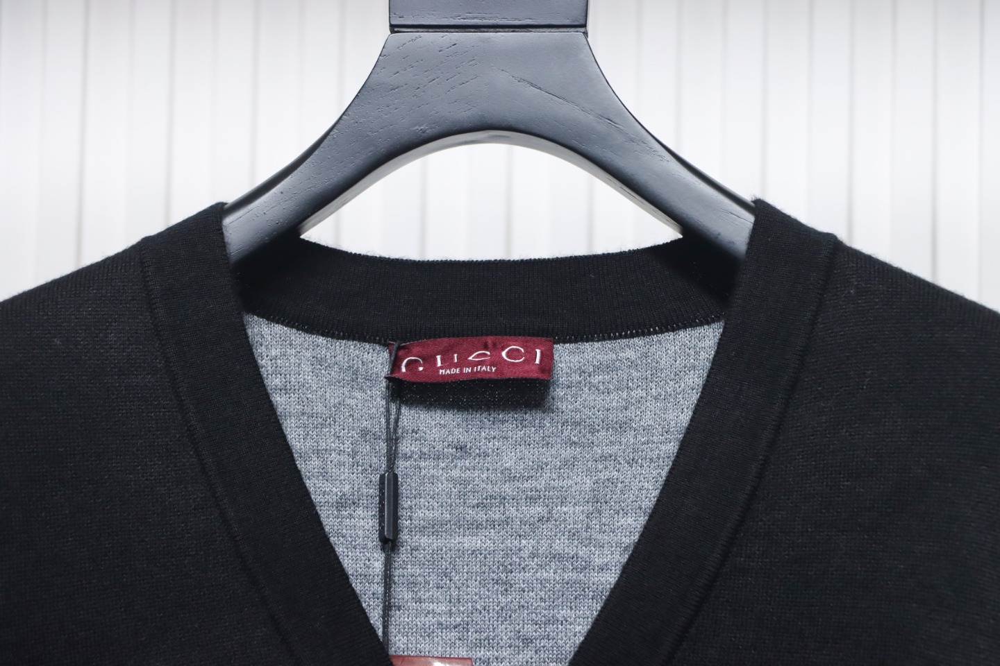 Gucci 24FW Embroidered Logo Knitted Cardigan