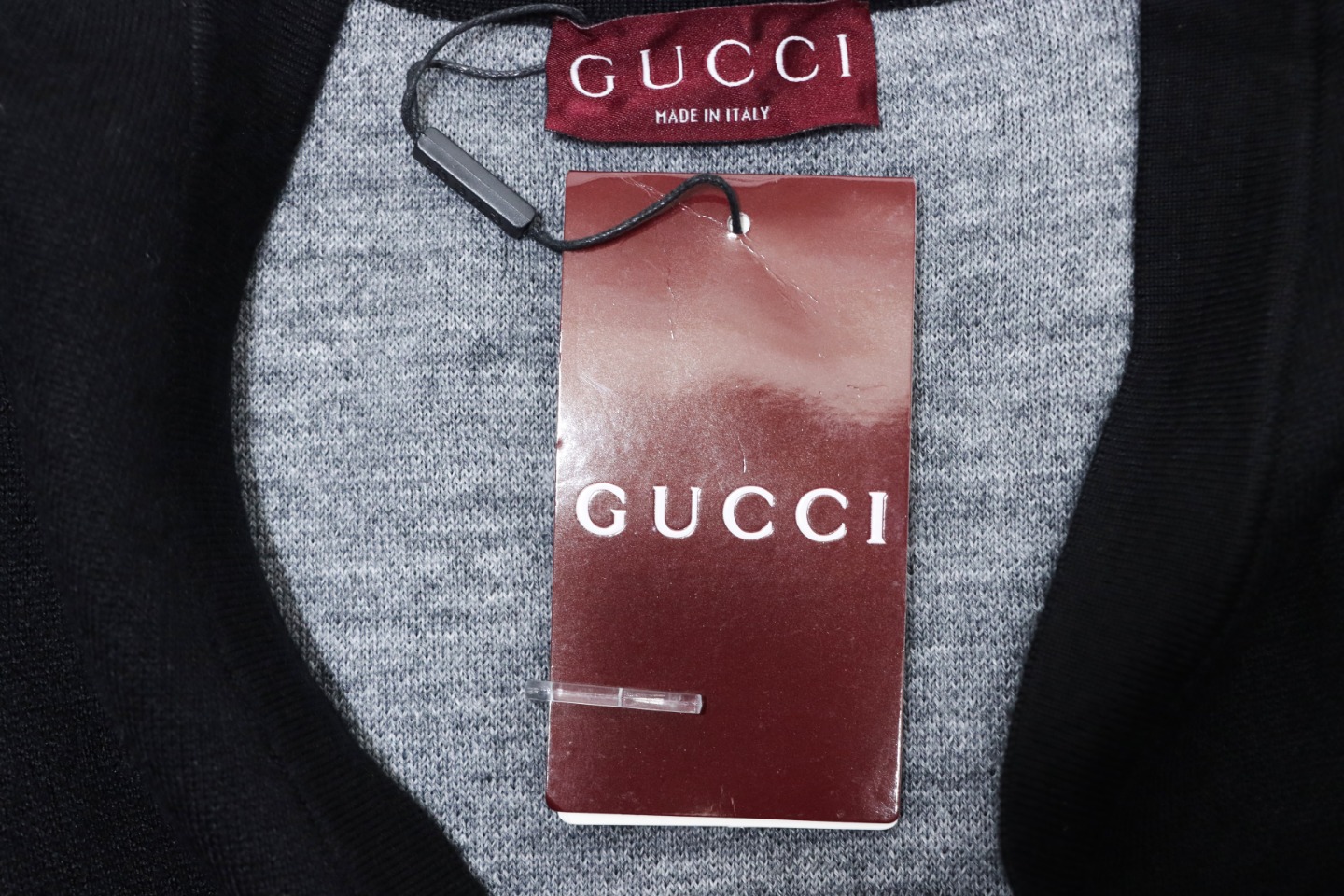 Gucci 24FW Embroidered Logo Knitted Cardigan