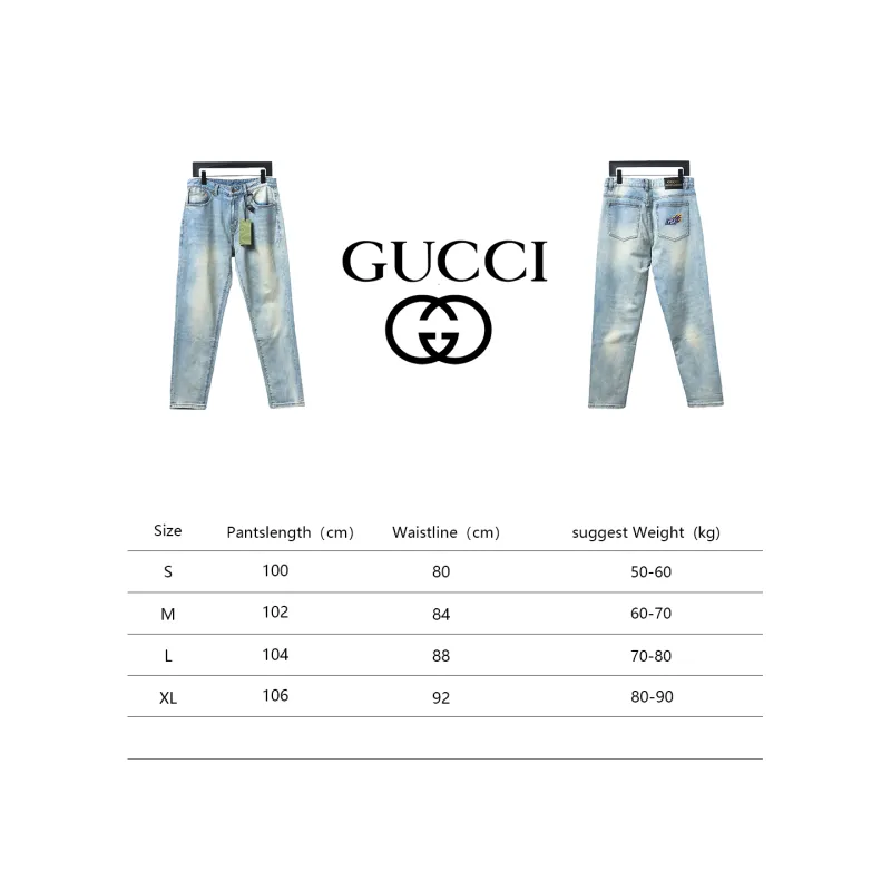 Gucci Dragon Year Limited Edition Jeans