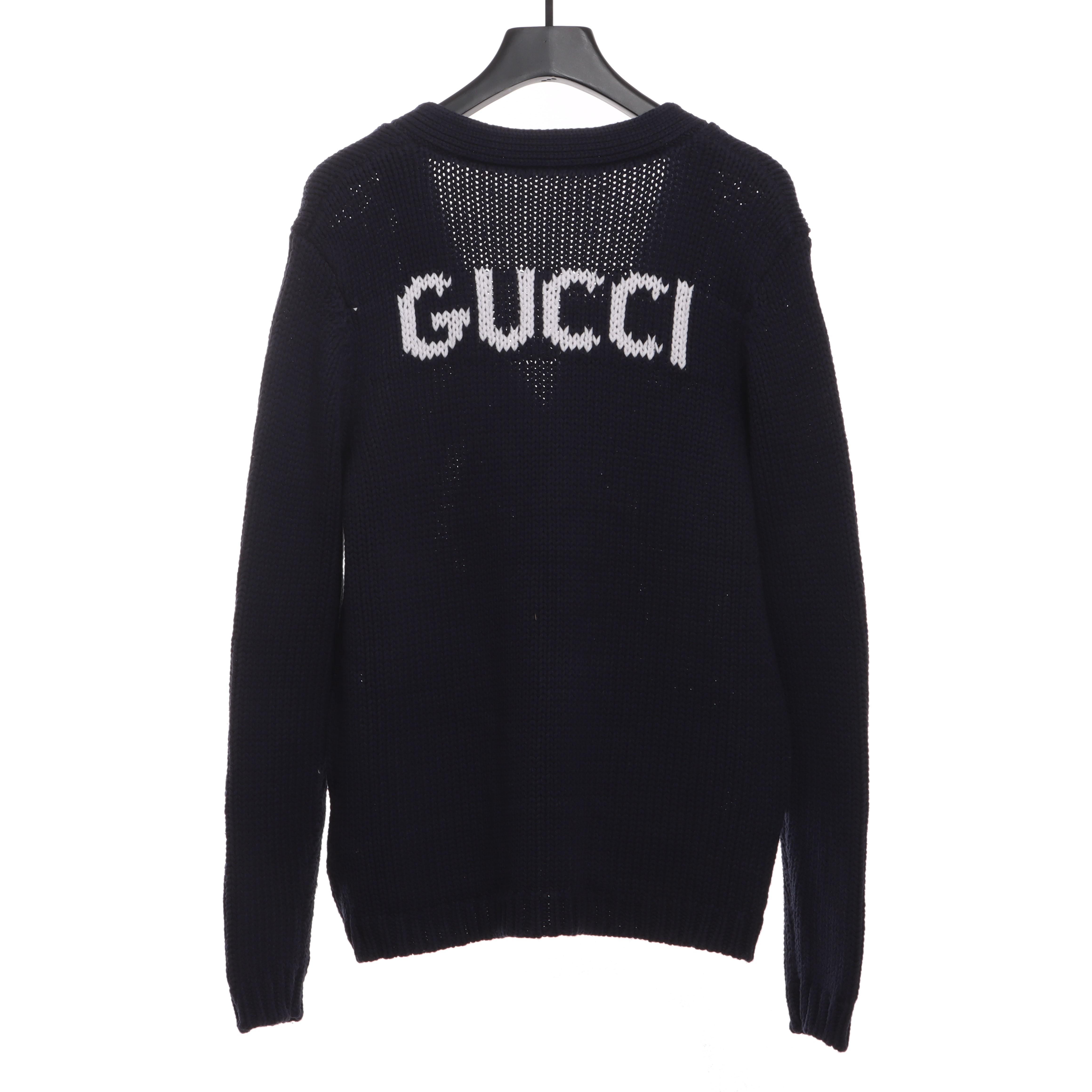 Gucci Graffiti LOGO Wool Cardigan