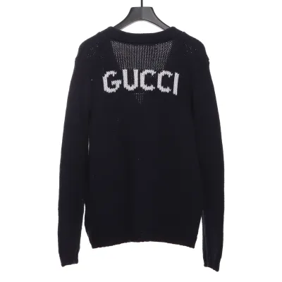Gucci Graffiti LOGO Wool Cardigan 02