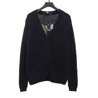 Gucci Graffiti LOGO Wool Cardigan 01