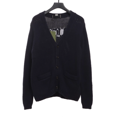 Gucci Graffiti LOGO Wool Cardigan 01