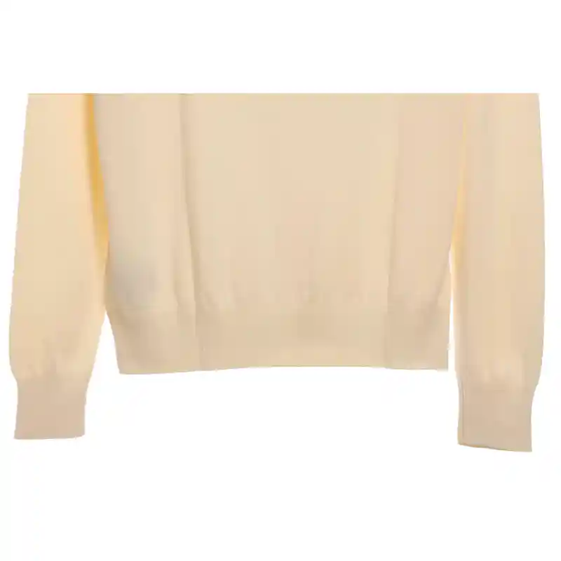 (Special Offer) Dior x Jordan LOGO Jacquard Sweater Apricot