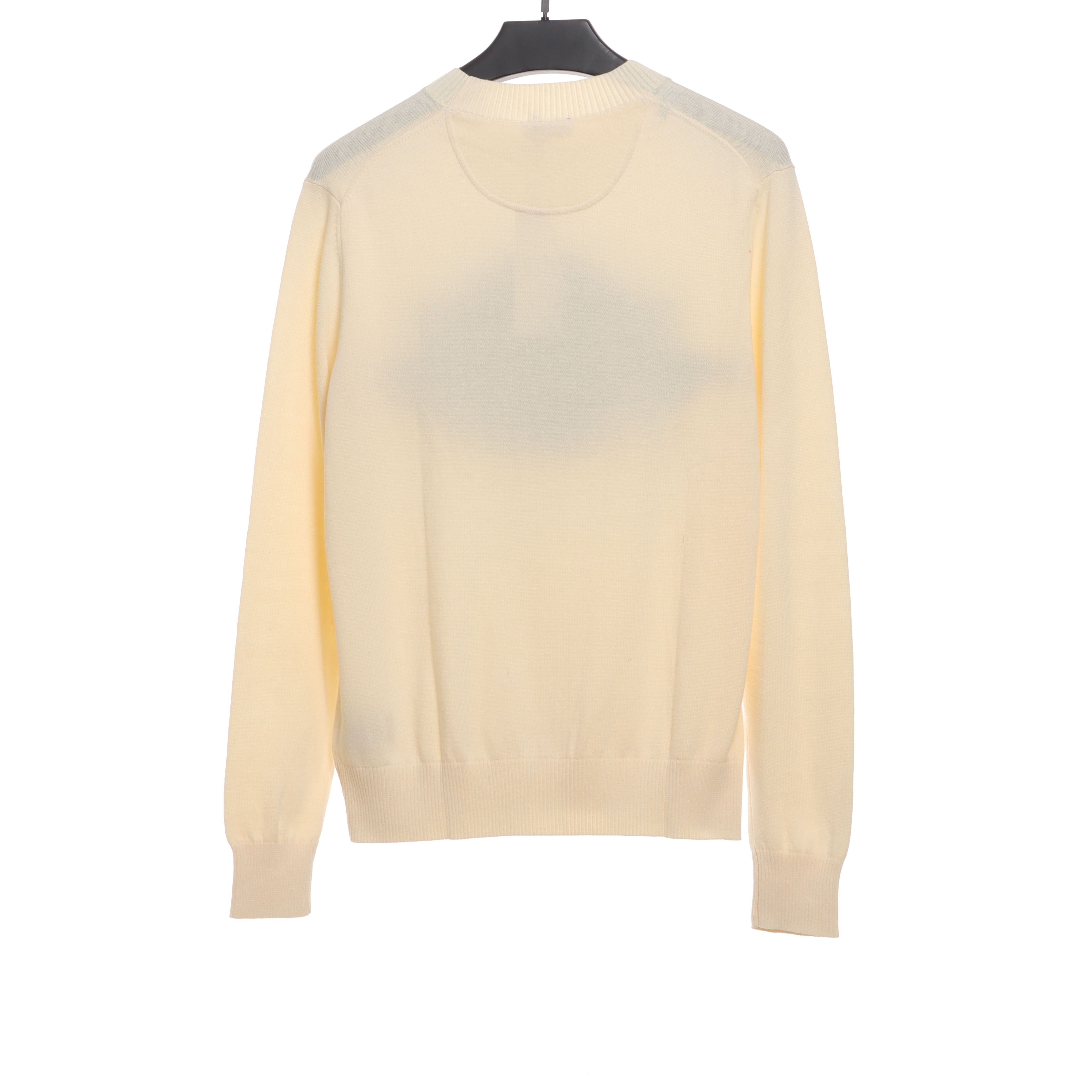 (Special Offer) Dior x Jordan LOGO Jacquard Sweater Apricot