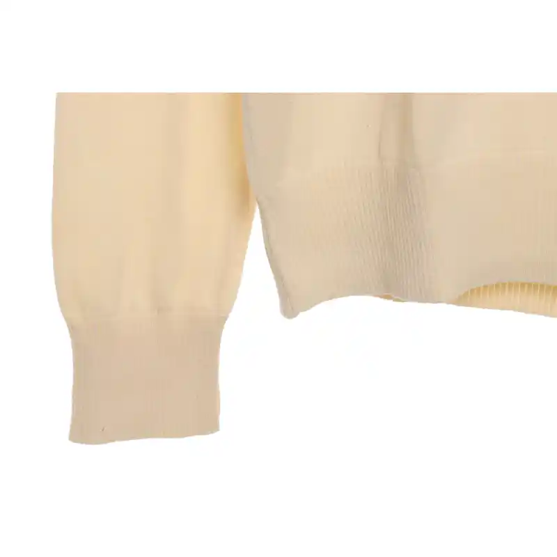 (Special Offer) Dior x Jordan LOGO Jacquard Sweater Apricot