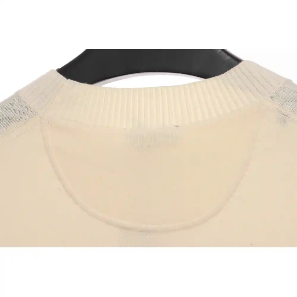 (Special Offer) Dior x Jordan LOGO Jacquard Sweater Apricot