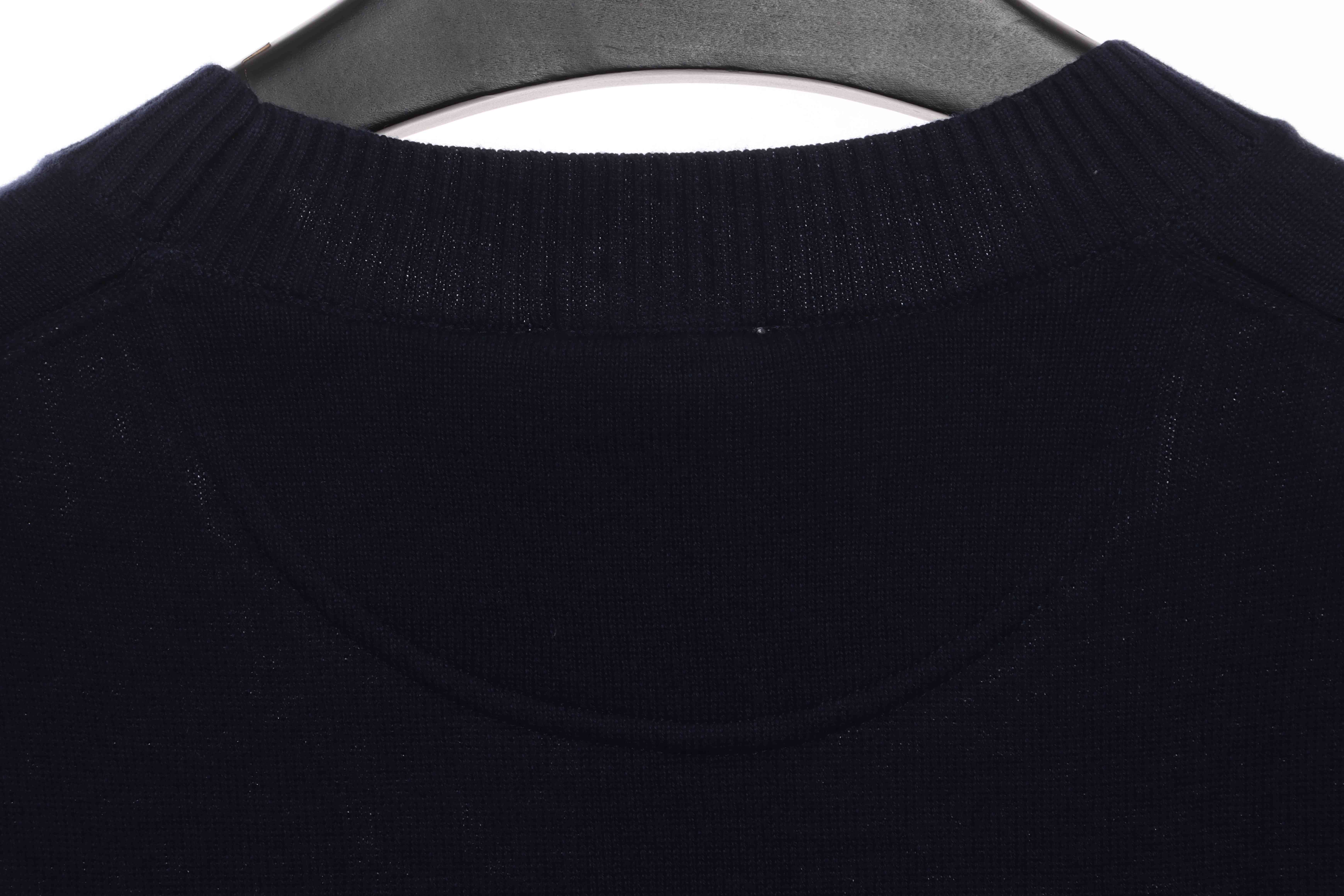 (Special Offer) Dior x Jordan LOGO Jacquard Sweater Black