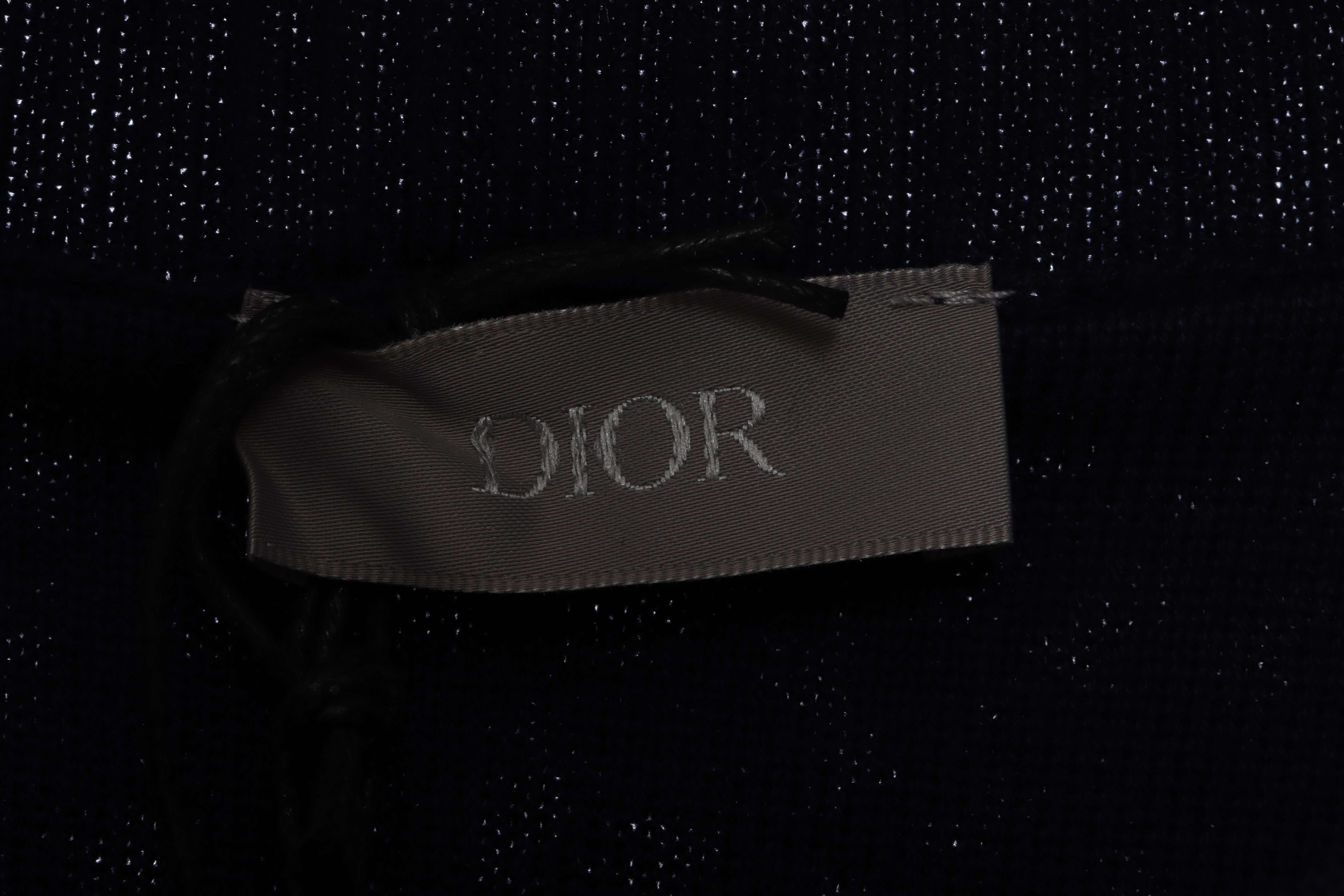 (Special Offer) Dior x Jordan LOGO Jacquard Sweater Black