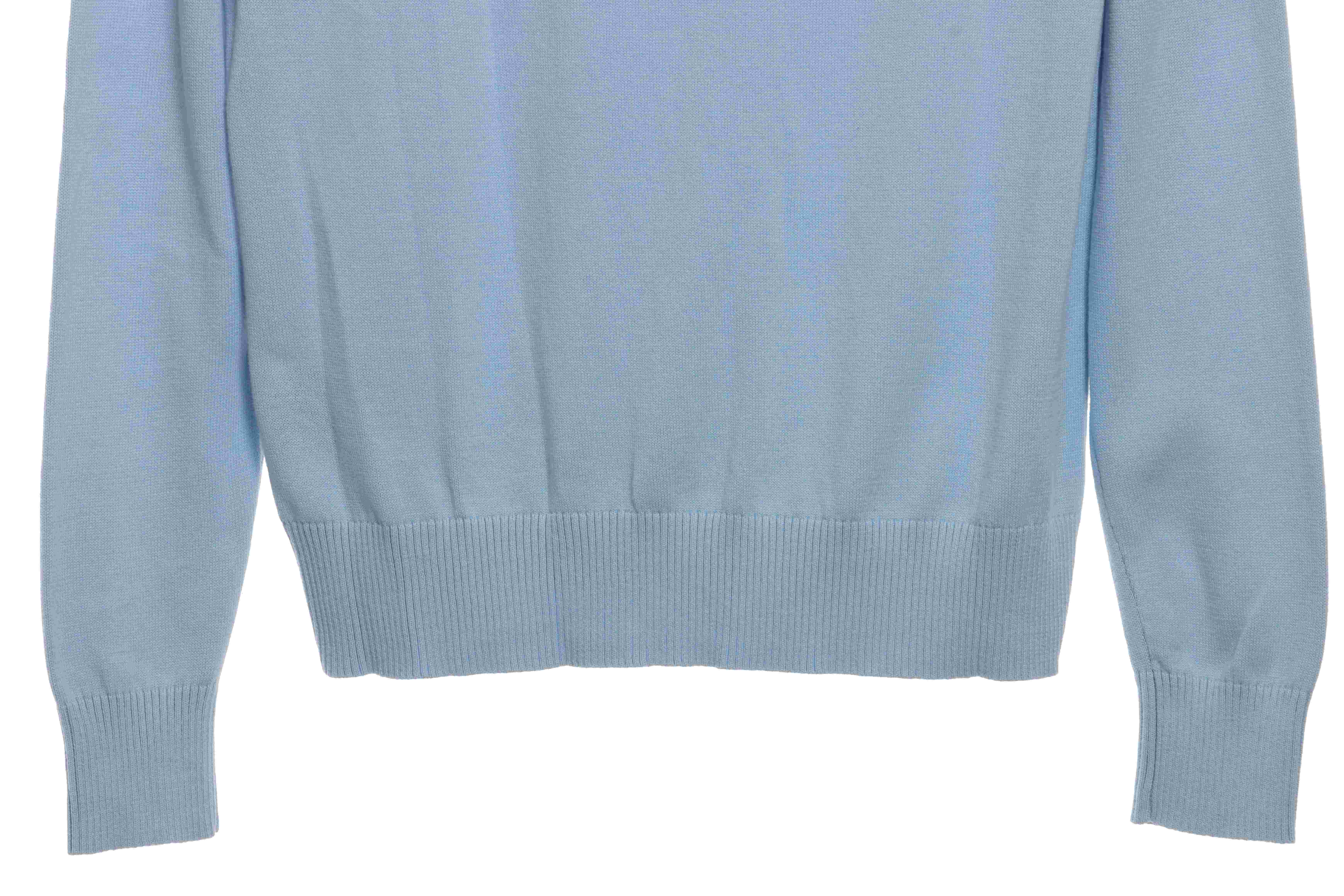 (Special Offer) Dior x Jordan LOGO Jacquard Sweater Blue