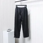 Dior 23FW Dark Pattern Jacquard Trousers Black