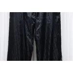 Dior 23FW Dark Pattern Jacquard Trousers Black