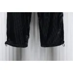 Dior 23FW Dark Pattern Jacquard Trousers Black