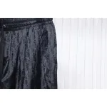 Dior 23FW Dark Pattern Jacquard Trousers Black