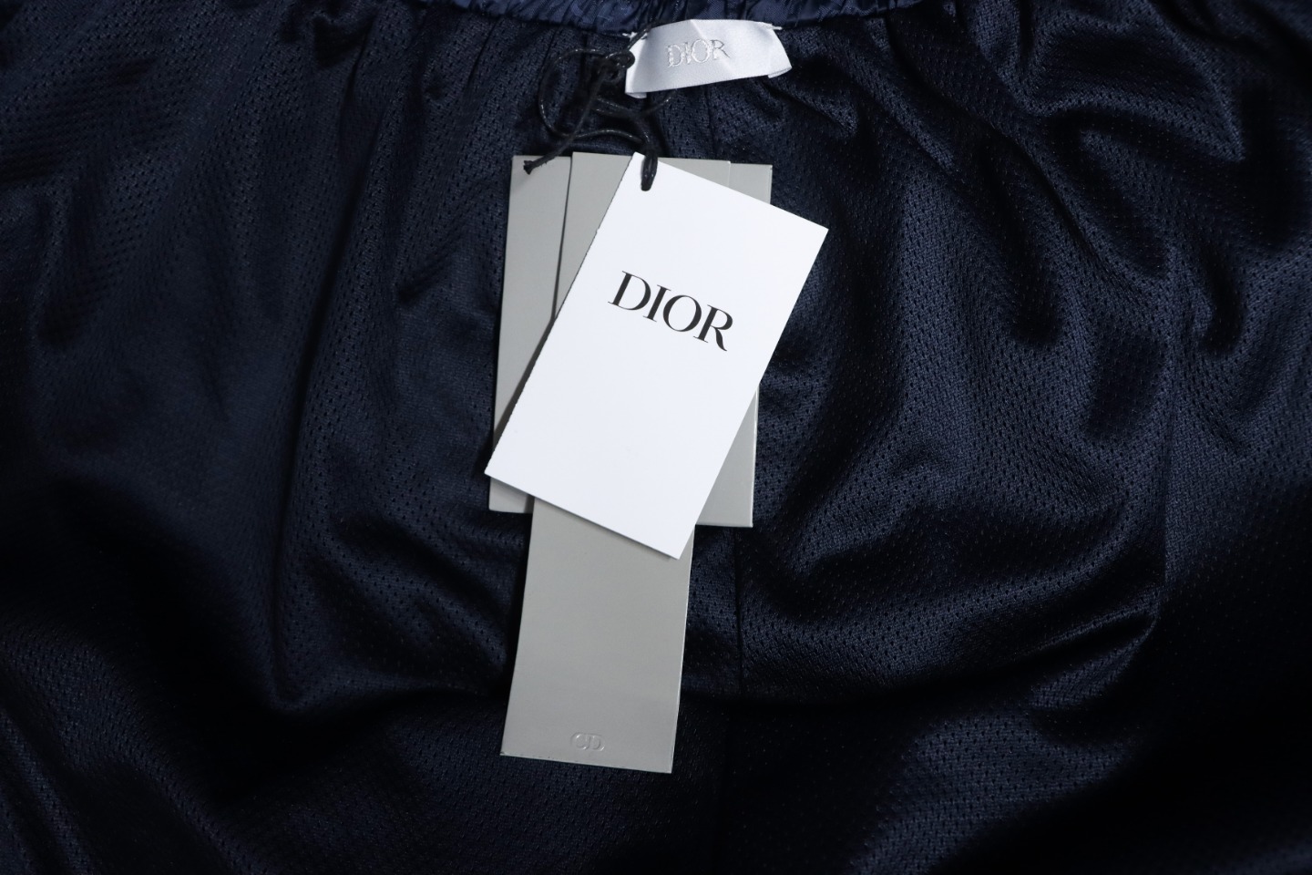 Dior 23FW Dark Pattern Jacquard Trousers Blue