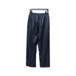 Dior 23FW Dark Pattern Jacquard Trousers Blue