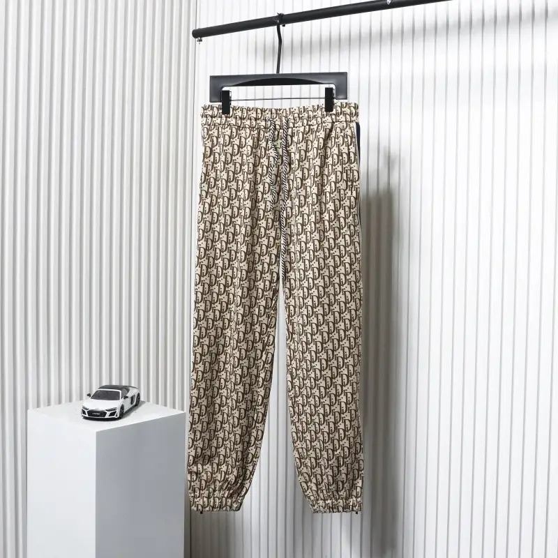 Dior 24Fw All Over Jacquard Side Webbing Suit Trousers