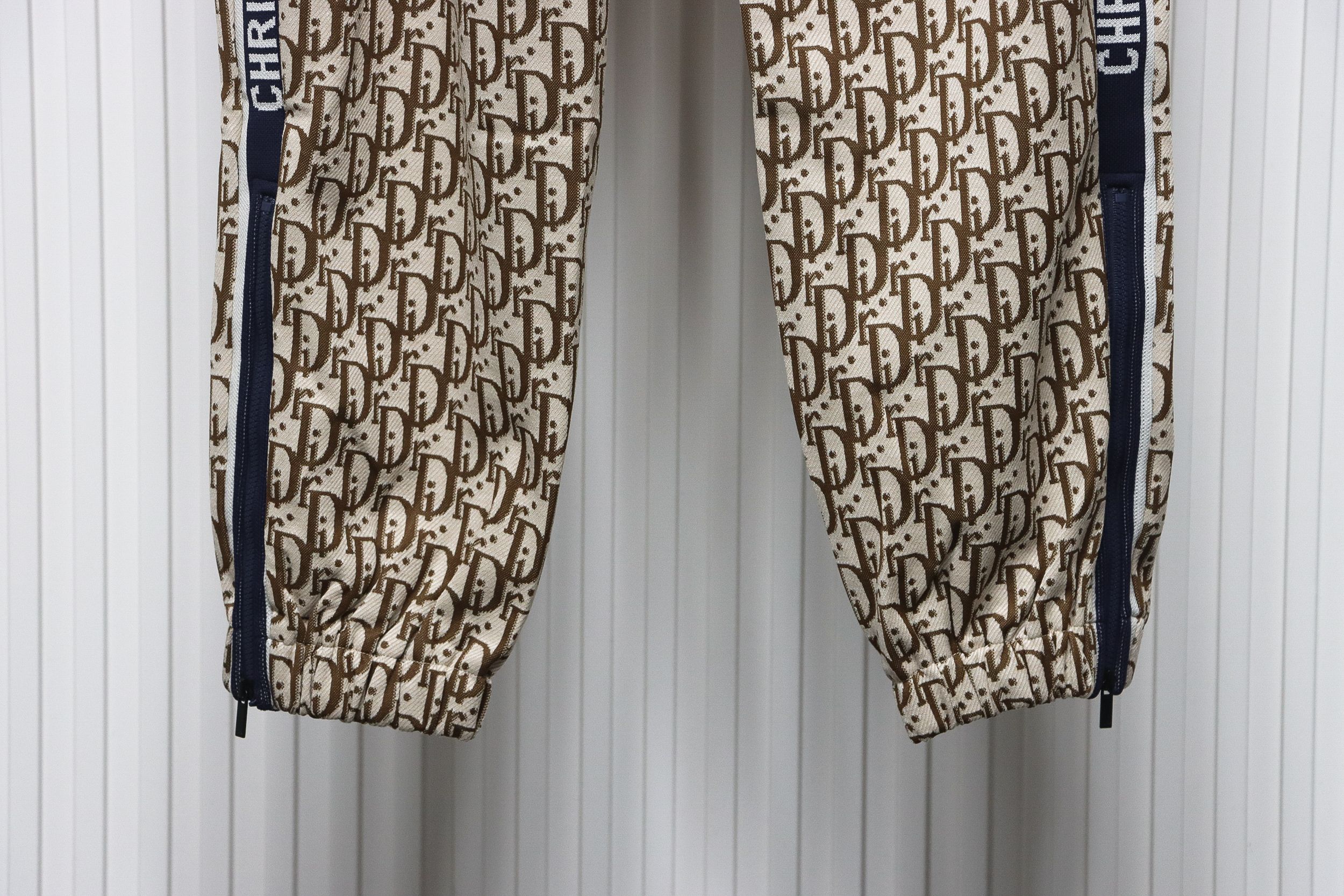 Dior 24Fw All Over Jacquard Side Webbing Suit Trousers