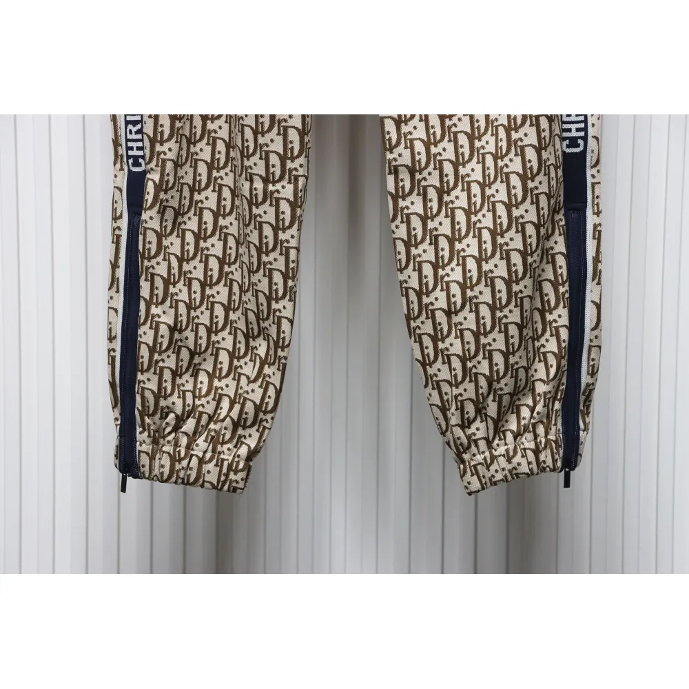 Dior 24Fw All Over Jacquard Side Webbing Suit Trousers