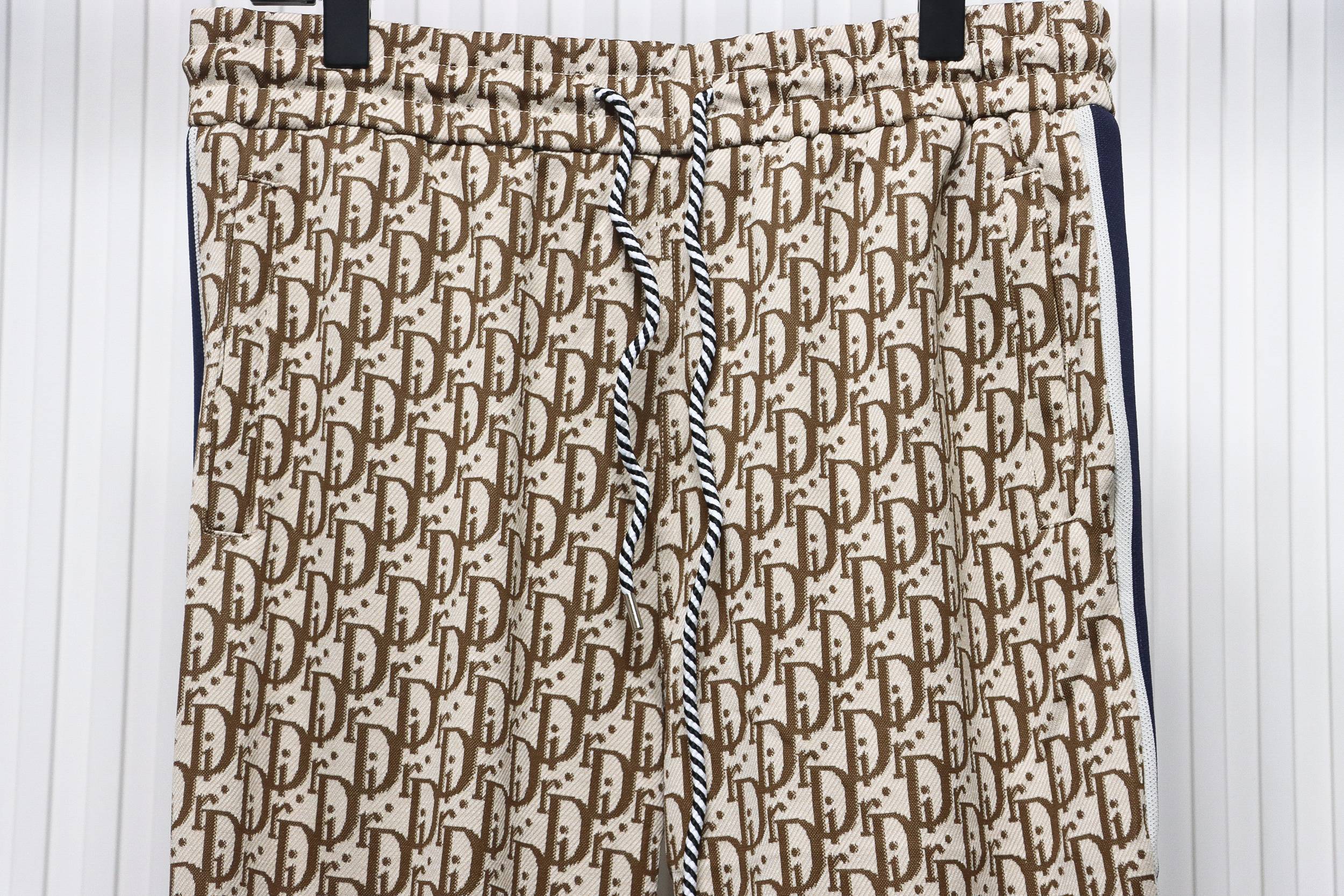 Dior 24Fw All Over Jacquard Side Webbing Suit Trousers