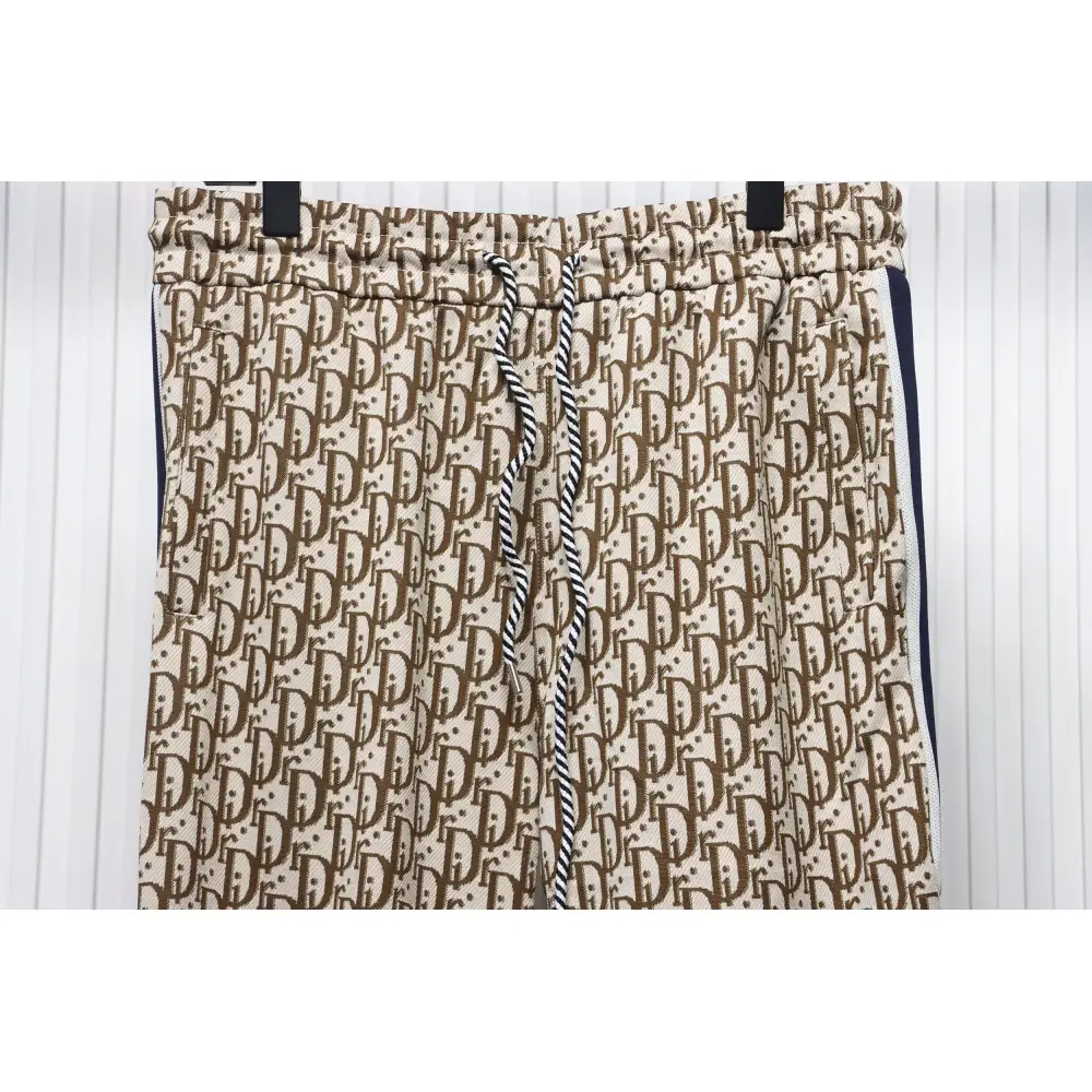 Dior 24Fw All Over Jacquard Side Webbing Suit Trousers