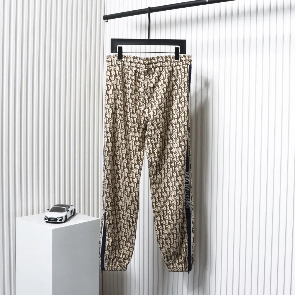 Dior 24Fw All Over Jacquard Side Webbing Suit Trousers