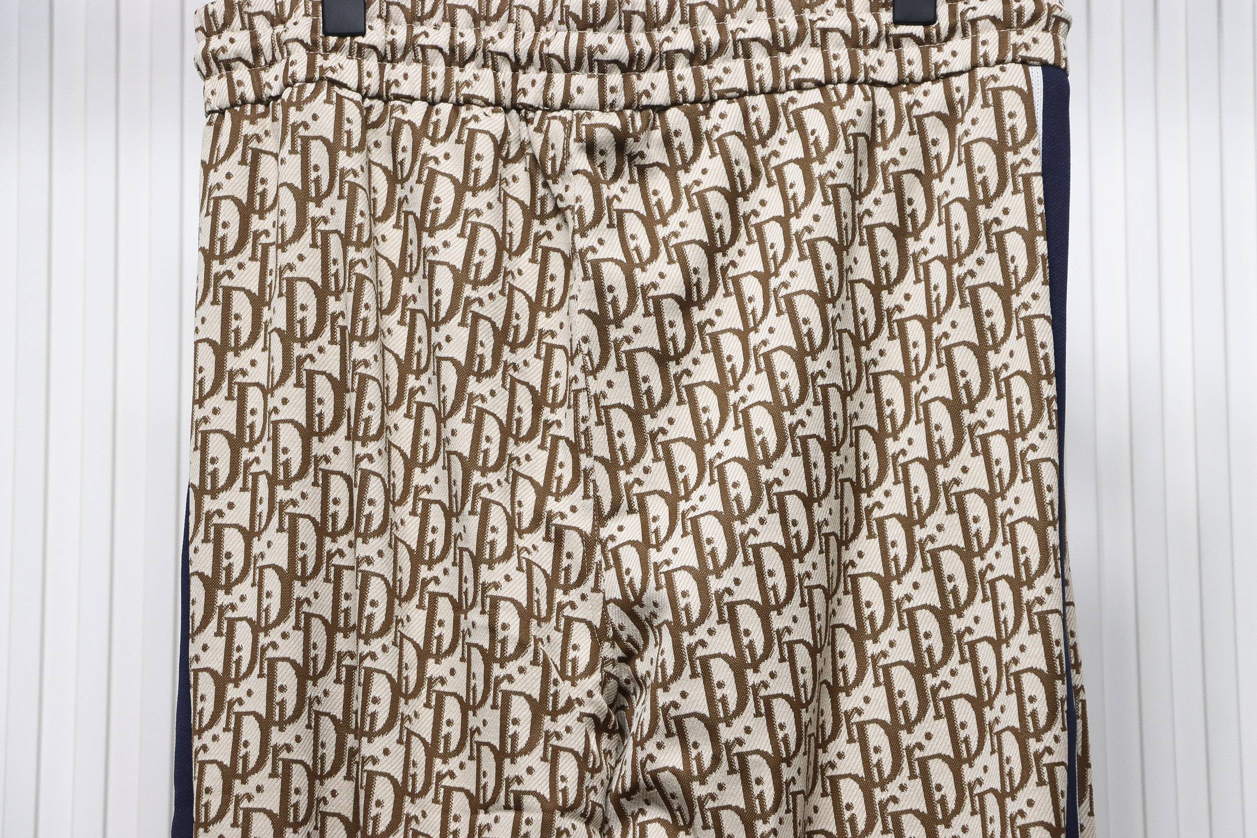 Dior 24Fw All Over Jacquard Side Webbing Suit Trousers