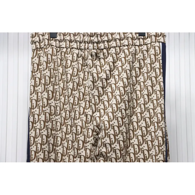 Dior 24Fw All Over Jacquard Side Webbing Suit Trousers