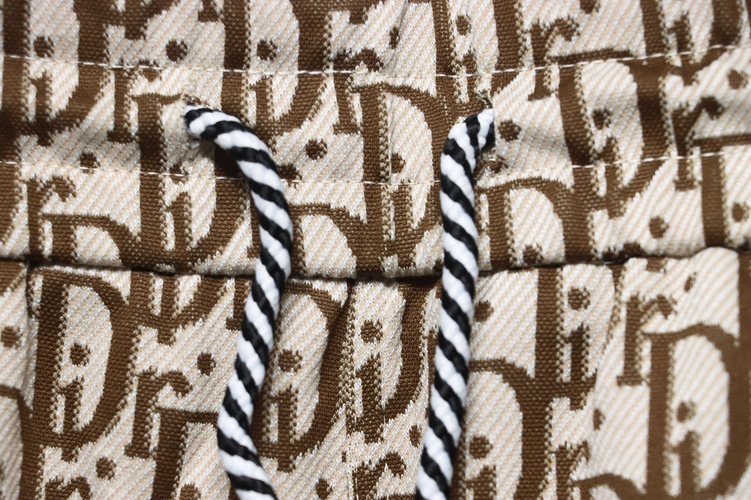 Dior 24Fw All Over Jacquard Side Webbing Suit Trousers