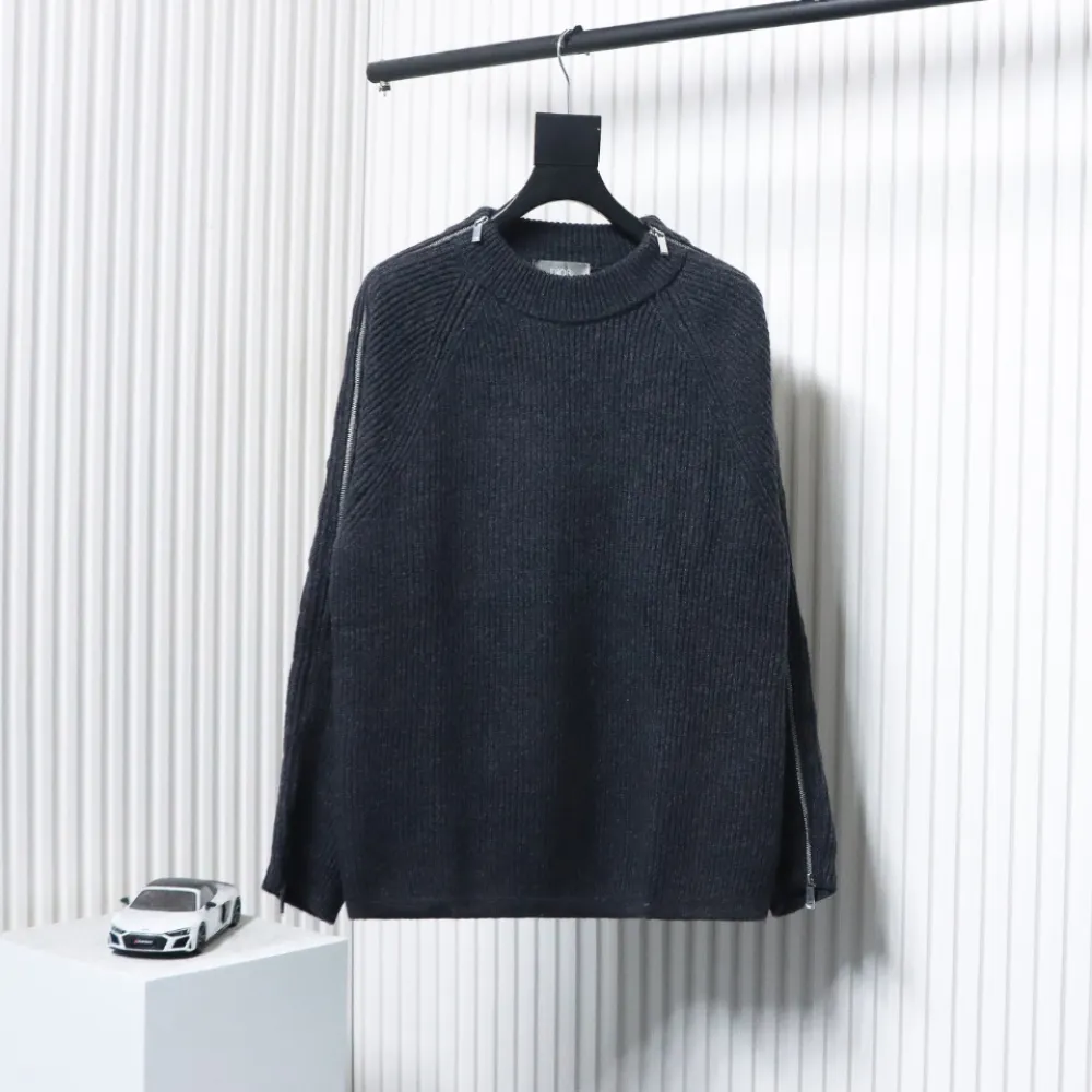 Dior 24FW Arm Zip Wool Pullover