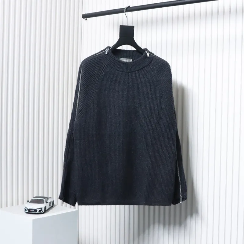 Dior 24FW Arm Zip Wool Pullover