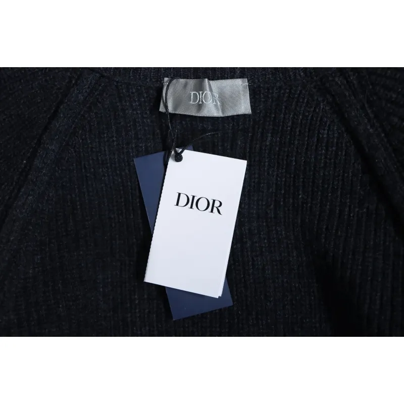 Dior 24FW Arm Zip Wool Pullover